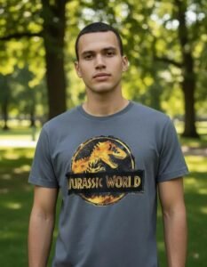 Playera Máscara De Látex Peligro De Extinción Hombre