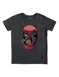 Playera Máscara De Látex Wade Wilson Hombre