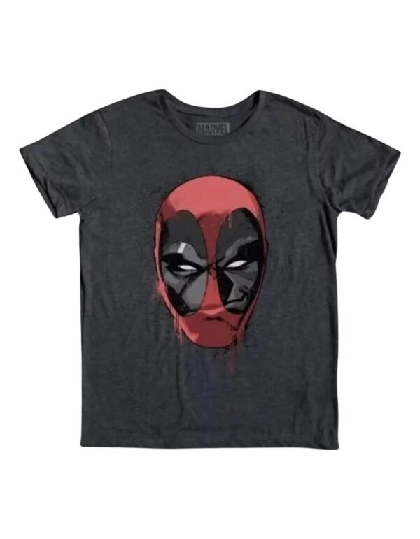 Playera Máscara De Látex Wade Wilson Hombre