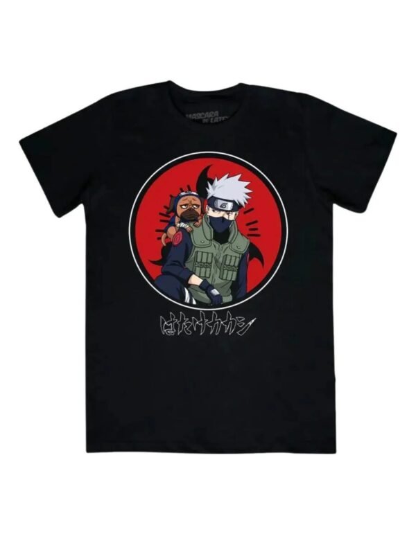 Playera Máscara De Látex Kakashi Hombre