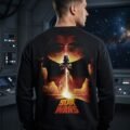 Pullover Máscara De Látex Darth Vader Hombre