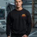 Pullover Máscara De Látex Darth Vader Hombre