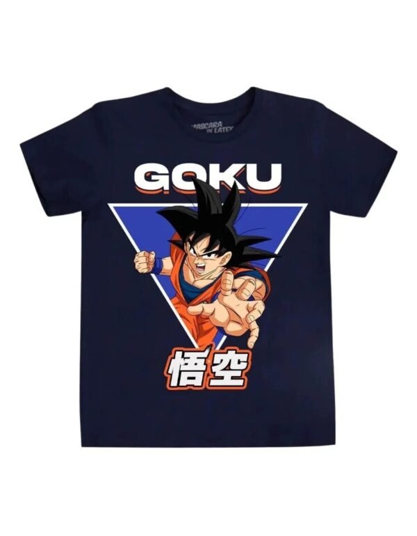 Playera Máscara De Látex Kakarotto Legendario Hombre