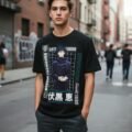 Playera Máscara De Látex Megumi Fushiguro Hombre