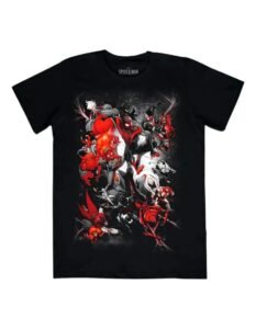 Playera Máscara De Látex Spidey-verse Hombre