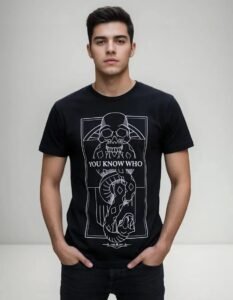 Playera Máscara De Látex You Know Who Hombre