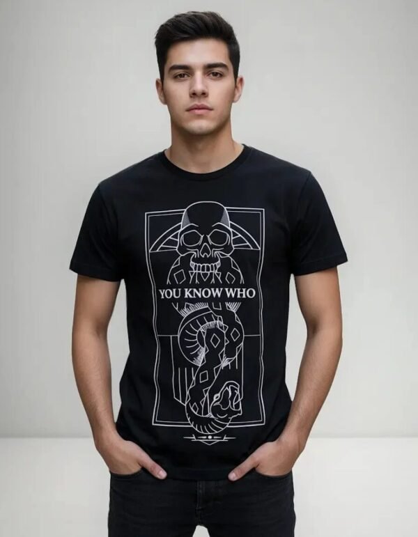 Playera Máscara De Látex You Know Who Hombre