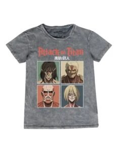 Playera Máscara De Látex Legado De Ymir Mujer
