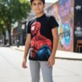 Playera Máscara De Látex Gran Responsabilidad Niño