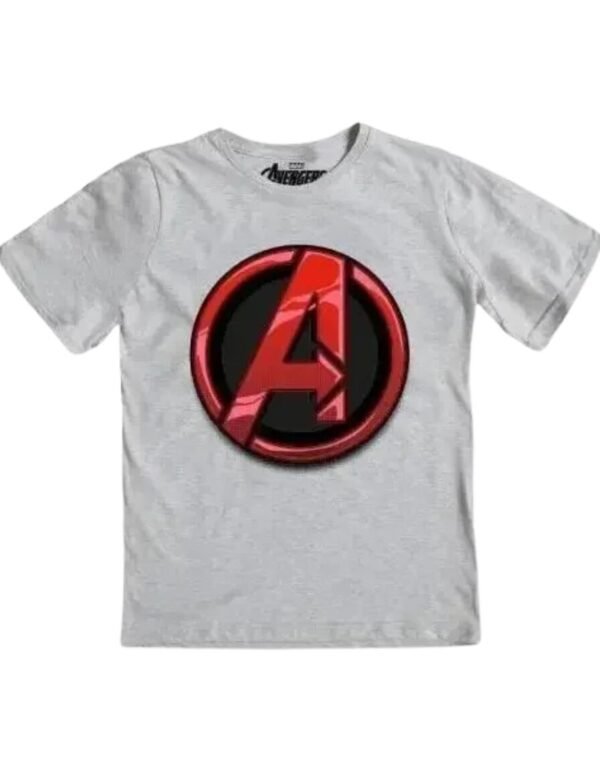 Playera Máscara De Látex Avengers Niño