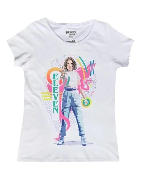 Playera Máscara De Látex Eleven Mujer