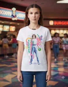 Playera Máscara De Látex Eleven Mujer