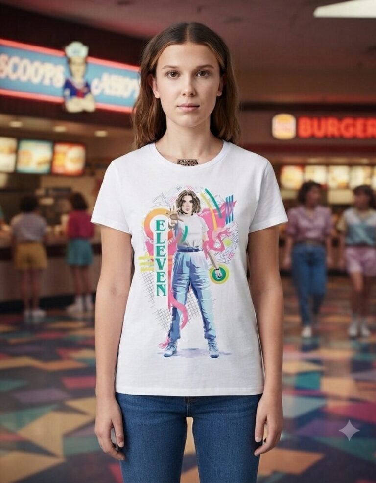 Playera Máscara De Látex Eleven Mujer