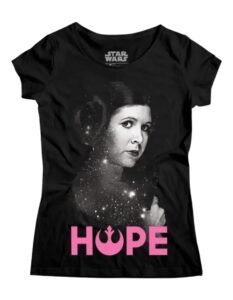 Playera Máscara De Látex Star Wars Leia Mujer