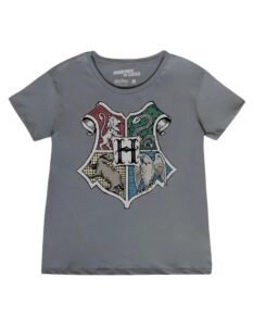 Playera Máscara De Látex Escuela De Hechicería Mujer