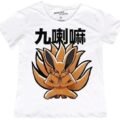Playera Máscara De Látex Kurama Chibi Mujer