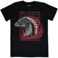 Playera Máscara De Látex Fire And Blood Hombre