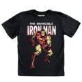Playera Máscara De Látex Iron Man Niño