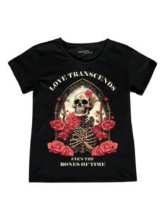 Playera Máscara De Látex Love Transcends Mujer