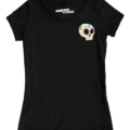 Playera Máscara De Látex Calaverita De Azúcar Mujer