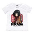 Playera Máscara De Látex Mikasa Ackerman Mujer