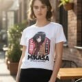 Playera Máscara De Látex Mikasa Ackerman Mujer