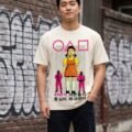 Playera Máscara De Látex Juego Del Calamar Young-hee Hombre