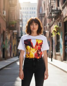Playera Mascara De Látex Speedsters Genderless