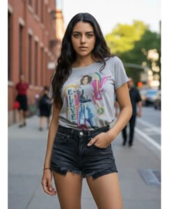 Playera Máscara De Látex Eleven Mujer