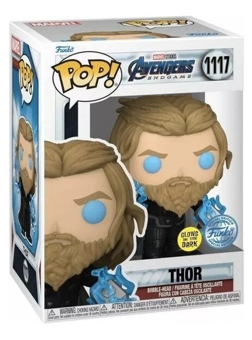 Funko Pop Marvel: Avengers End Game – Thor Con Trueno Glow