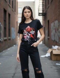 Playera Máscara De Látex Fate Of The Multiverse Mujer