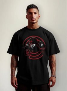 Playera Máscara De Látex The Devil Hombre