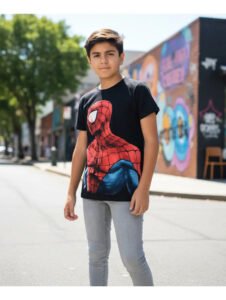 Playera Mascara De Látex Gran Responsabilidad Niño