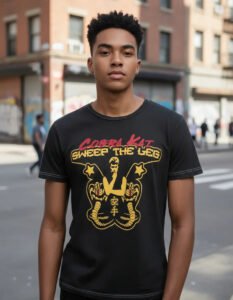 Playera Mascara De Látex Sweep The Leg Hombre