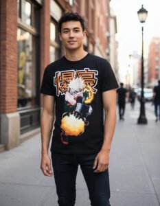 Playera Máscara De Látex Fuerza Explosiva Hombre