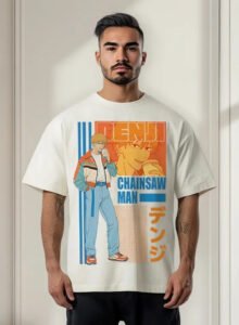 Playera Máscara De Látex Denji Hombre