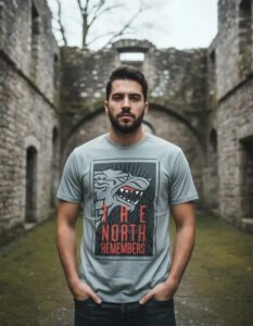 Playera Máscara De Látex The Starks Hombre