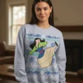Pullover Máscara De Látex Mulán Ugly Mujer