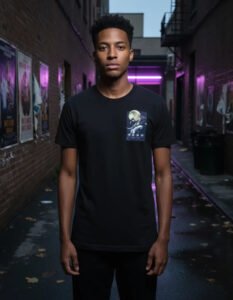Playera Máscara De Látex King Of Fright Hombre
