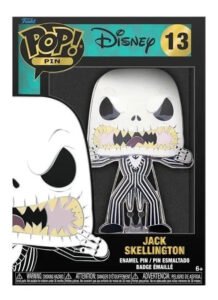 Funko Pop Pin: Mundo De Jack - Jack Skellington Esmaltado