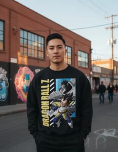 Pullover Máscara De Látex Dragon Ball Ozaru Hombre
