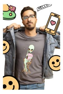 Playera Mascara De Latex Influencer Mlmb Hombre