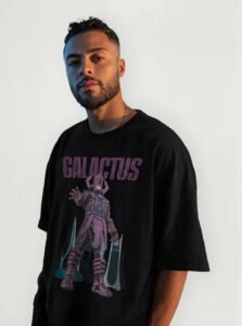 Playera Máscara De Látex Galactus Hombre