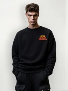 Pullover Máscara De Látex Darth Vader Hombre