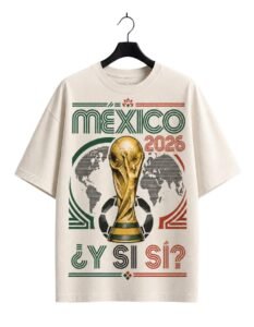 Playera Máscara De Látex ¿Y SI SÍ? México Hombre