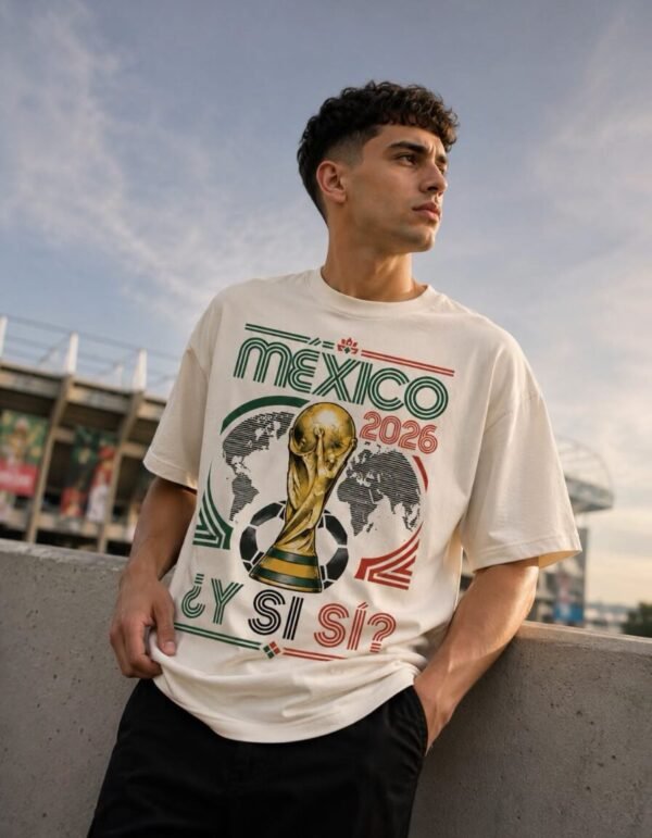 Playera Máscara De Látex ¿Y SI SÍ? México Hombre