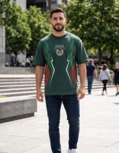 Playera Máscara De Látex GUERRERO DEL SOL México Hombre