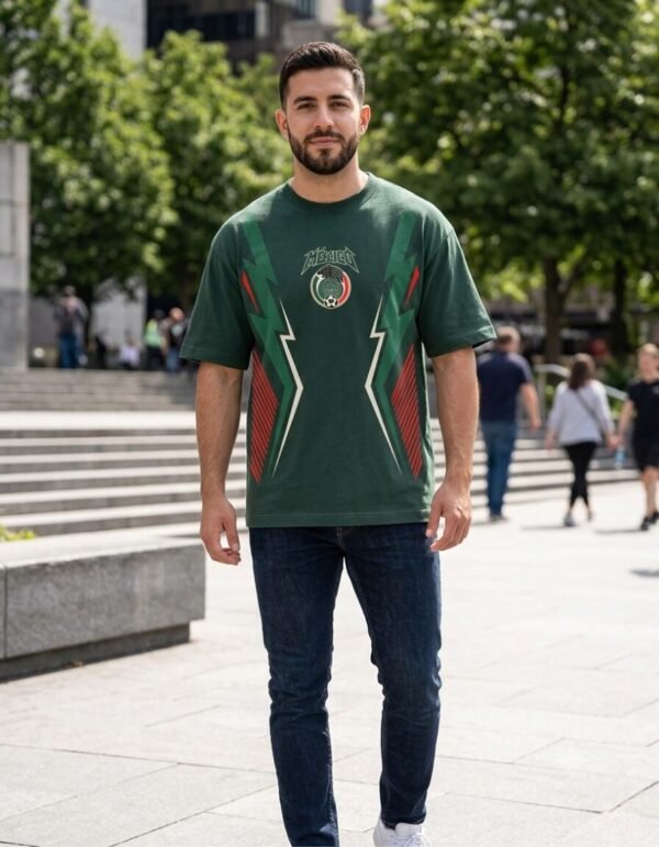 Playera Máscara De Látex GUERRERO DEL SOL México Hombre