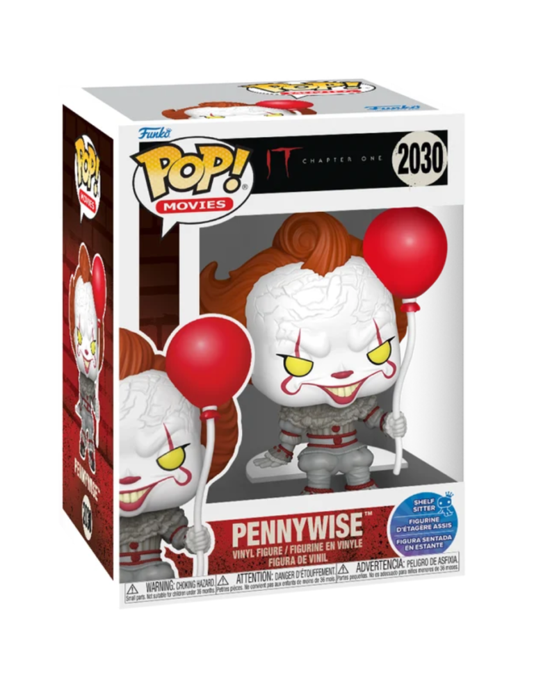 Funko Pop Movies: It 2 – Pennywise sentado