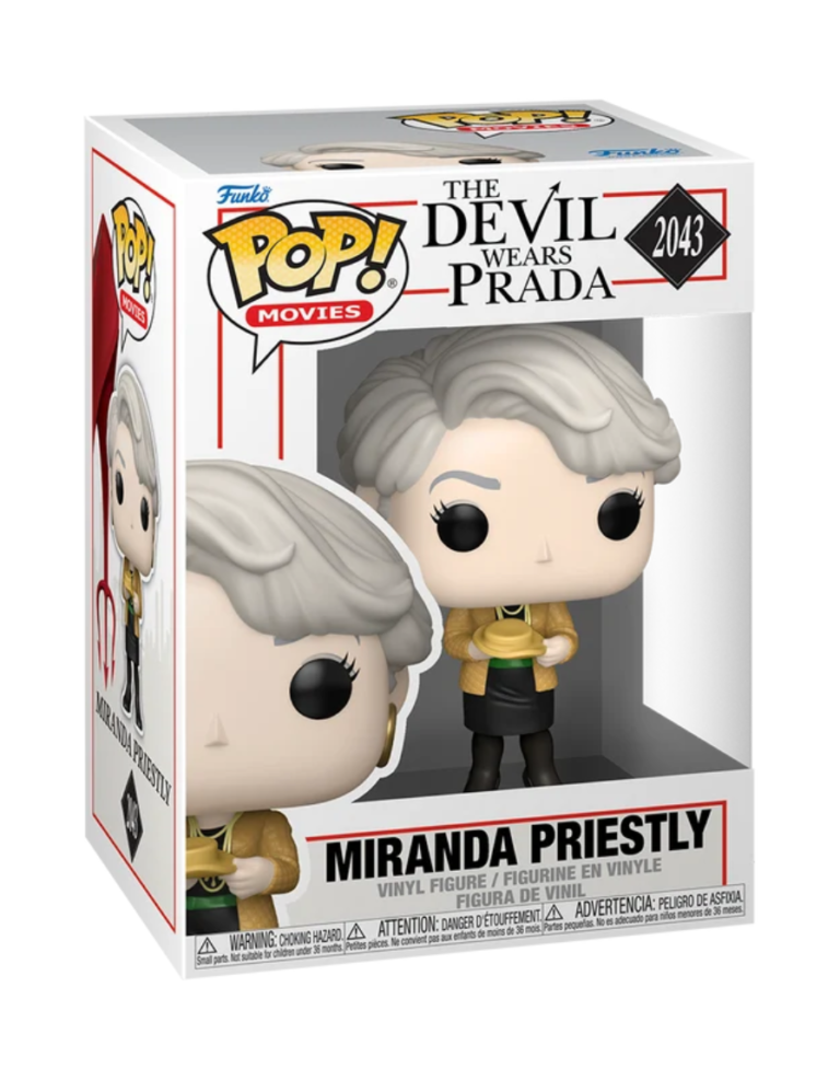 Funko Pop Movies: El Diablo viste a la moda – Miranda Priestly atuendo dorado